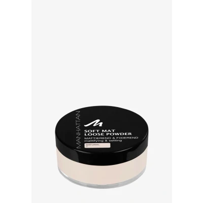 Bild av Manhattan Cosmetics SOFT MAT Loose Powder Puder, Storlek: One Size, 1 natural