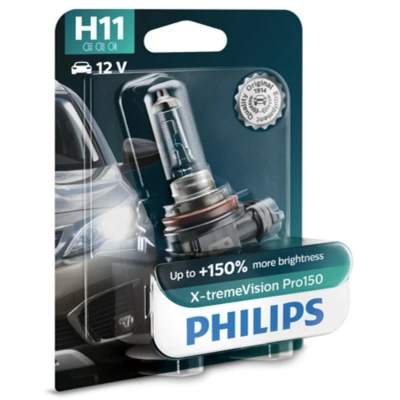 Bild av PHILIPS 12362XVPB1 Ampoule, projecteur longue portée H11 12V 55W Halogène AUDI: A4 B8 Avant, A3 3/5 portes, Berline, BMW: 1 5 3 Coupe