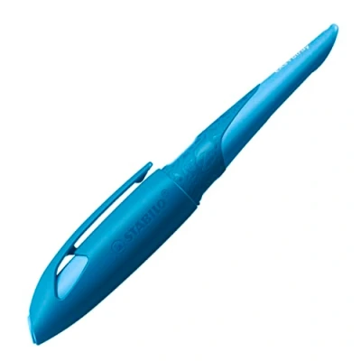 Bild av Ergonomisk skolreservoarpenna STABILO EASYbirdy 3D Wildlife Special Edition A spets (nybörjare) högerhänt paket med 1 blå raderbart blått bläck (Inc. patron)