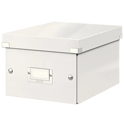 Bild av Leitz WOW Click and Store Förvaringsbox, A5, vit, 60430001