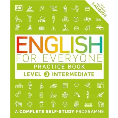 Bild av English for Everyone Practice Book Level 3 Intermediate: A Complete Self Study Programme