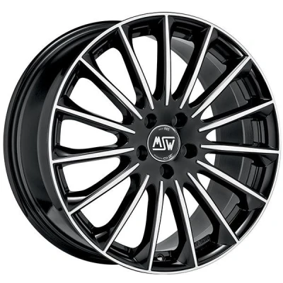 Bild av MSW 30 Gloss Black Full Polished 8.5x18 5/114.3 ET40 B64.1