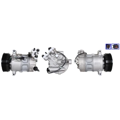 Bild av LUCAS ACP01170 Compresseur De Climatisation PAG 46 YF 1234yf, R 134a VOLVO: V40 3/5 portes, XC90 II