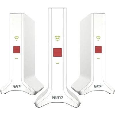 Bild av AVM FRITZ! Mesh Set 4200 med 3 tri band Wi Fi 6,4200 Mbps