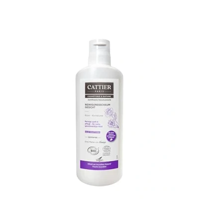 Bild av Cattier rengöringsskum för ansikte med ekologiskt rosenvatten, naturkosmetik, 150 ml