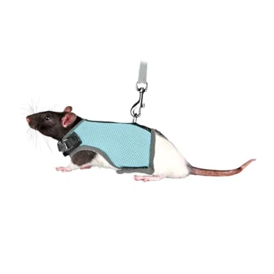 Bild av Trixie Soft Harness with Lead 12 18 cm assorted colours