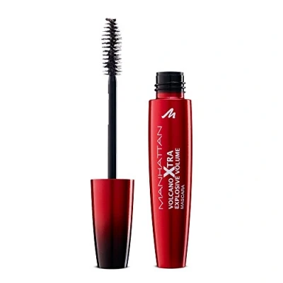 Bild av Manhattan Volcano Xtra mascara, mascara för oslagbar volym och maximal färgdefinition av ögonfransar, färg brun 99T, 1 x 10 ml