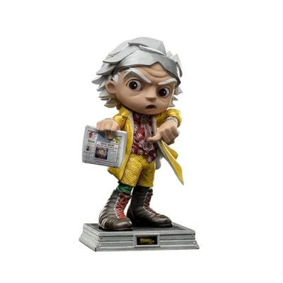 Bild av Iron Studios MiniCo Back To The Future: Doc Brown 15 cm Figur