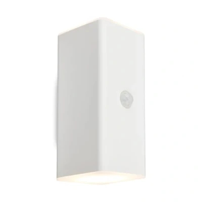 Bild av BRILONER LED vägglampa batteri med rörelsedetektor, skymningssensor, 20 sekunder. Timer, utomhu, utomhus, strålkastare, utomhusvägglampa, 15,5 x 6,5 8,5 cm
