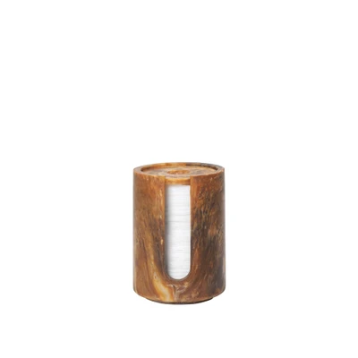 Bild av Ferm Living Mist Cotton Pad Holder Behållare Sugar Kelp W8 x D8 H11.8 cm