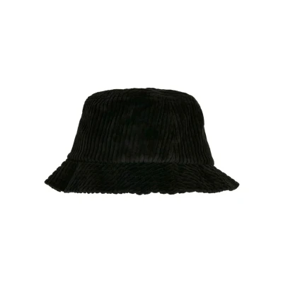 Bild av Flexfit BIG Corduroy Bucket Hatt, Storlek: One Size, Black