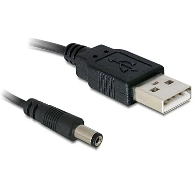 Bild av Delock Kabel USB Power &gt; Dc 5,5 x 2,1 mm Kontakt 1,0 m