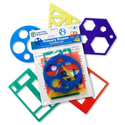 Bild av Learning Resources Primary Shapes Template Set