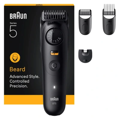 Bild av Braun Skäggtrimmer Styler BT 5520 Black Matt
