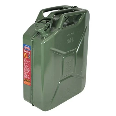 Bild av Faithfull FAIAUJERRY20 20 liter metall Jerry Can UN App, GS TUV certifierad grön