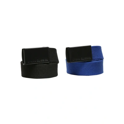Bild av Urban Classics 2 PACK Skärp för barn, Storlek: One Size, Black+blue