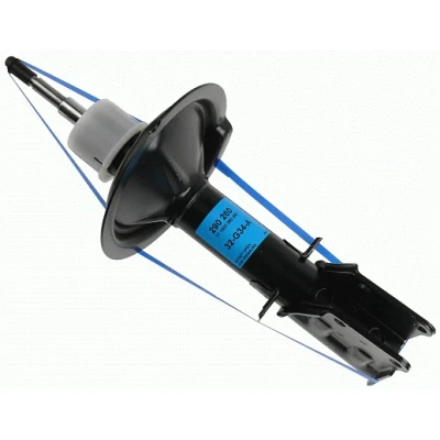 Bild av SACHS 290 260 Amortisseur Pression de gaz Système bitube Jambe suspension Goujon en haut FIAT: Strada Pick up