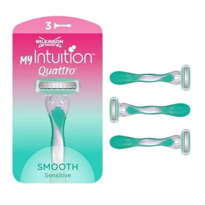 Bild av WILKINSON_Sword Quattro For Women Sensitive razor 3pcs.