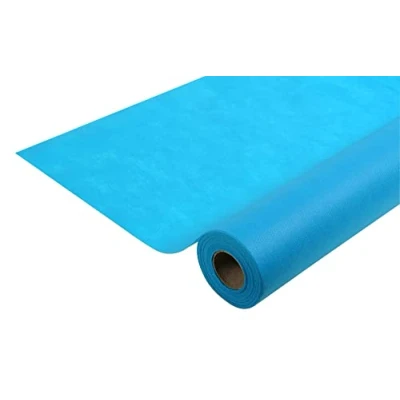 Bild av Pronappe Bordsduk R782028I engångsduk av spunbond fleece längd 20 m bredd 1,20 (per rulle) färg turkosblå slitstark, vattenavvisande och avtorkbart material