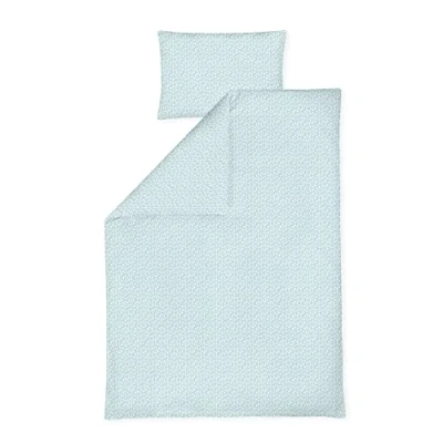 Bild av Julius Zöllner Jersey barnsängkläder 100 x 135 + 40 60 cm, 2 delat set av påslakan och örngott, procent jerseybomull med dragkedja, standard OEKO TEX, planty