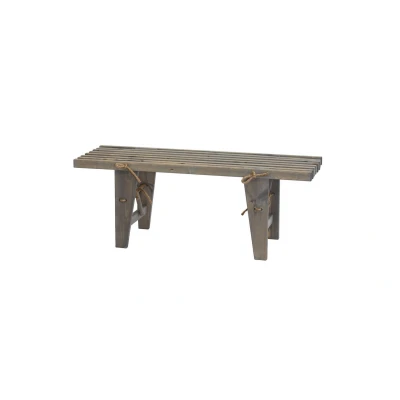 Bild av Hillerstorp, EcoBench 120 cm Furu Grå Oljad