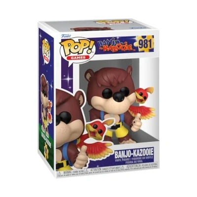 Bild av Funko POP! Games: BK Banjo &amp; Kazooie Vinylfigur för samlare Presentidé Officiell Merchandise Leksaker barn och vuxna Fans av videospel Modellfigur