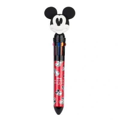 Bild av Grupo Erik Disney Mickey Pen 10 In 1 Ballpoint With 3D Mouse Topper Multi Colour Cute Gifts Merchandise