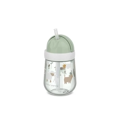 Bild av Mepal sugrörsmugg Mio småbarn från 9 månader läckagesäker drickflaska för diskmaskinssäker och BPA fri 300 ml Little Farm