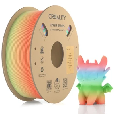 Bild av Creality Hyper PLA Rainbow Short Gradient, High Speed 3D skrivarfilament