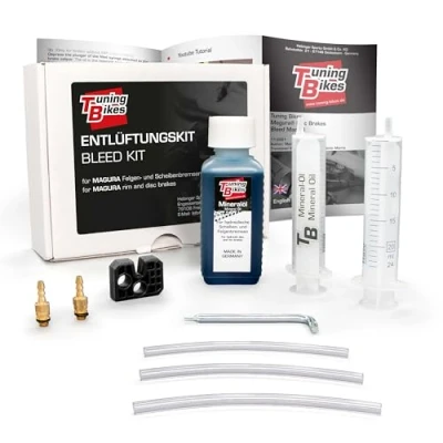 Bild av Tuning Bikes bleed kit för Magura skivbromsar och fälgbromsar blödningssats inkl. mineralolja/bromsvätska cykelbromsar