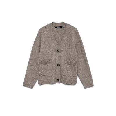 Bild av Vero Moda Vmboom GA NOOS Kofta, Storlek: XL, Moon rock