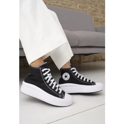 Bild av Converse Chucks svart 567993C Chuck Taylor All Star Seasonal HI Black Natural Ivory Black, Vit naturlig elfenben svart, 41 EU