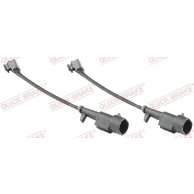 Bild av QUICK BRAKE WS 0280 A Usure Des Plaquettes De Frein Jeu d’essieux IVECO: DAILY 6 , V Van / Break, Pritsche/Fahrgestell