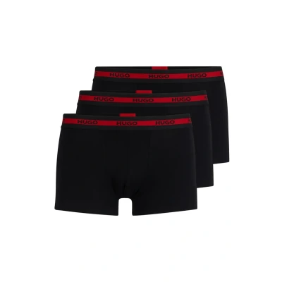 Bild av HUGO Trunk Triplet 3 PACK Underkläder, Storlek: Large, Black