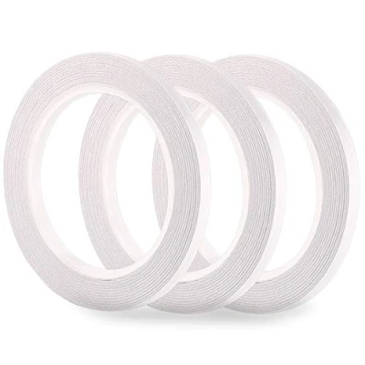 Bild av FEPITO 3 pack dubbelsidig tejp praktisk stark självhäftande för kontor/hantverk/sömnad, 6 mm x 30 meter (33 meter)