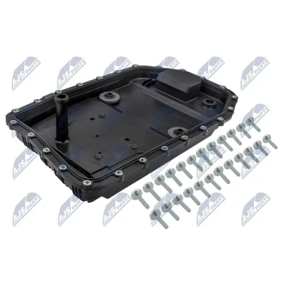 Bild av NTY BMO BM 002 Carter d&#039;huile, boîte automatique avec joint d&#039;étanchéite vis/boulons BMW: 5 Berline, X5, 3 Berline