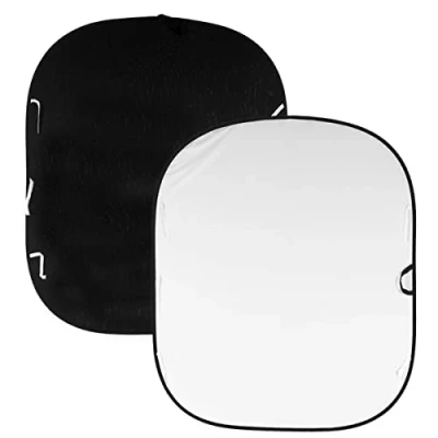 Bild av Lastolite av Manfrotto LL LC5621 vanlig hopfällbar vändbar bakgrund 1,5 x 1,8 m, svart/vit