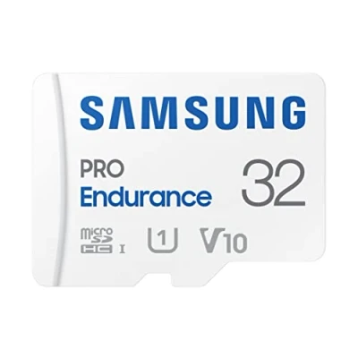 Bild av Samsung PRO Endurance 32 GB microSDHC UHS I U1 100 MB/s videoövervakningsminneskort med adapter (MB MJ32KA)