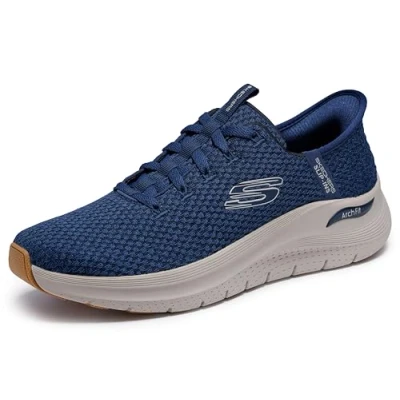 Bild av Skechers herr Arch Fit 2.0 Look Ahead Sneaker, Marinblått Xsp, 48.5 EU