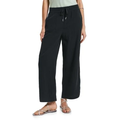 Bild av Street One WIDE LEG Tygbyxor, Storlek: 38x28, Schwarz