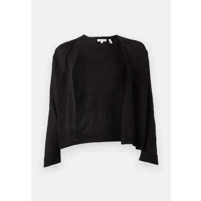 Bild av TOM Tailor OPEN Cardigan Kofta, Storlek: XS, Deep black