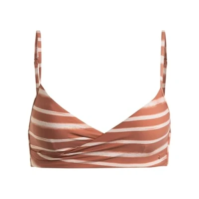 Bild av Roxy PT Classics WRAP Bikiniöverdel, Storlek: XL, Cedar wood happy stripe