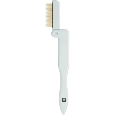 Bild av ZWILLING Ögonfrans kam (avlägsnar överflödig mascara, ögonfransseparator, vikbar, guldpläterade ståltänder), Premium, Mint