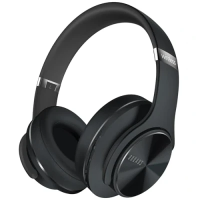 Bild av DOQAUS Bluetooth Hörlurar Över Örat med 90 Timmars Speltid, Trådlösa Hörlurar, 3 EQ Lägen, Vikbara Hi Fi Stereo Bas Headphones, Mjuka Hörselkåpor av Minnesprotein, Built in Mic för Telefon/PC/Plattor