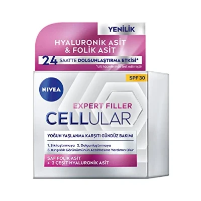 Bild av Nivea Hyaluronic Cellular Filler Anti åldrande Dagskräm, 130 g