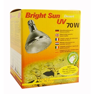 Bild av Lucky Reptile Bright Sun UV Desert 70 W metallhalogenlampa för E27 uttag