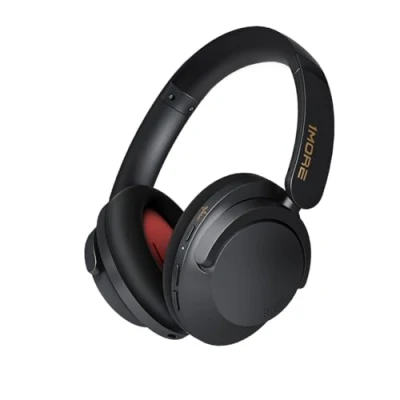 Bild av 1More Sonoflow Pro Trådlösa Hörlurar, Aktiva Brusreducerande Hörlurar Över Örat, Bluetooth 5.4 Med Ldac, Högupplöst Trådlöst Ljud, 100 Timmar, Bekväm Passform, Tydliga Samtal (Svart)