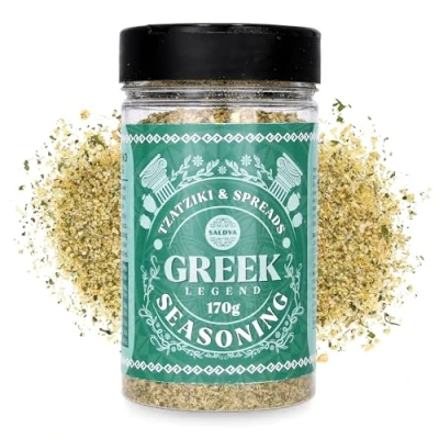 Bild av Greek Legend Tzatziki &amp; Spreads Seasoning Premium Spice Mix Perfect for Tzatziki, Spreads, and Sauces Large Jar (170g)