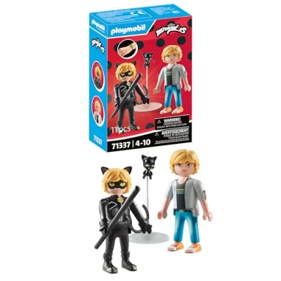 Bild av PLAYMOBIL Miraculous: Adrien &amp; Cat Noir 71337