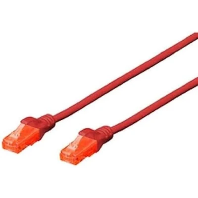 Bild av DIGITUS LAN Kabel Cat 6 5m CCA nätverkskabel med RJ45 U/UTP oskärmad kompatibel 6A och 5e Grå